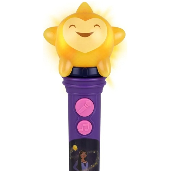 Purple and Pink Learning Toy Microphone - Picture 1 of 2